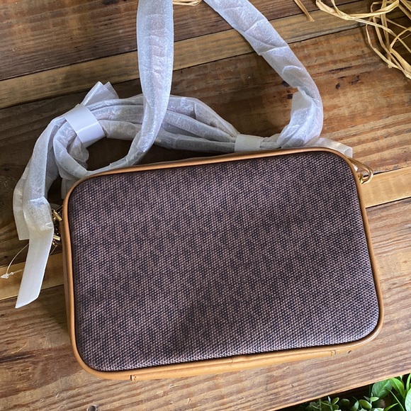 Michael Kors Brown Logo and Beach Club-print Crossbody Bag ☀️🏝🐚 - Picture 6 of 16